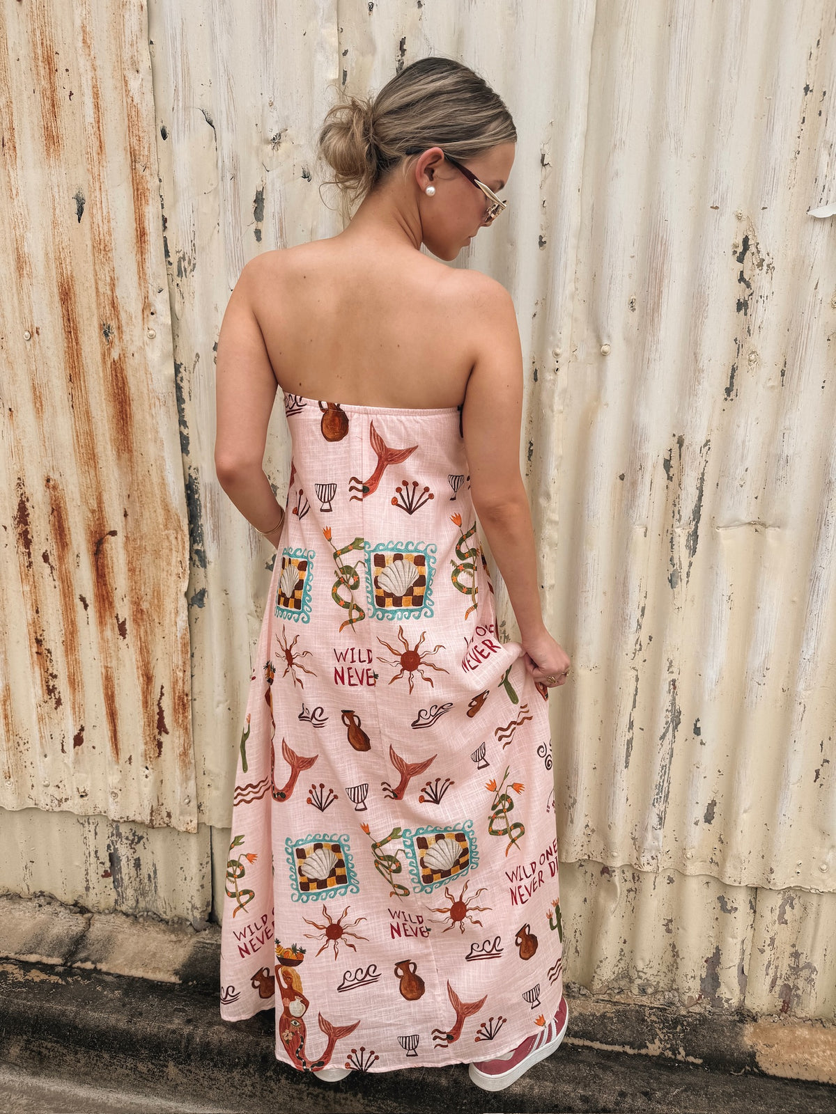 Wild Ones Maxi Dress - Southwestern Print
