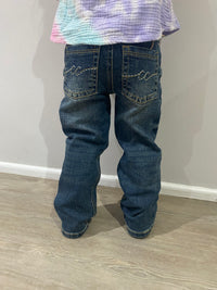 Girl's CC Western Jeans - Dark Wash Bootcut