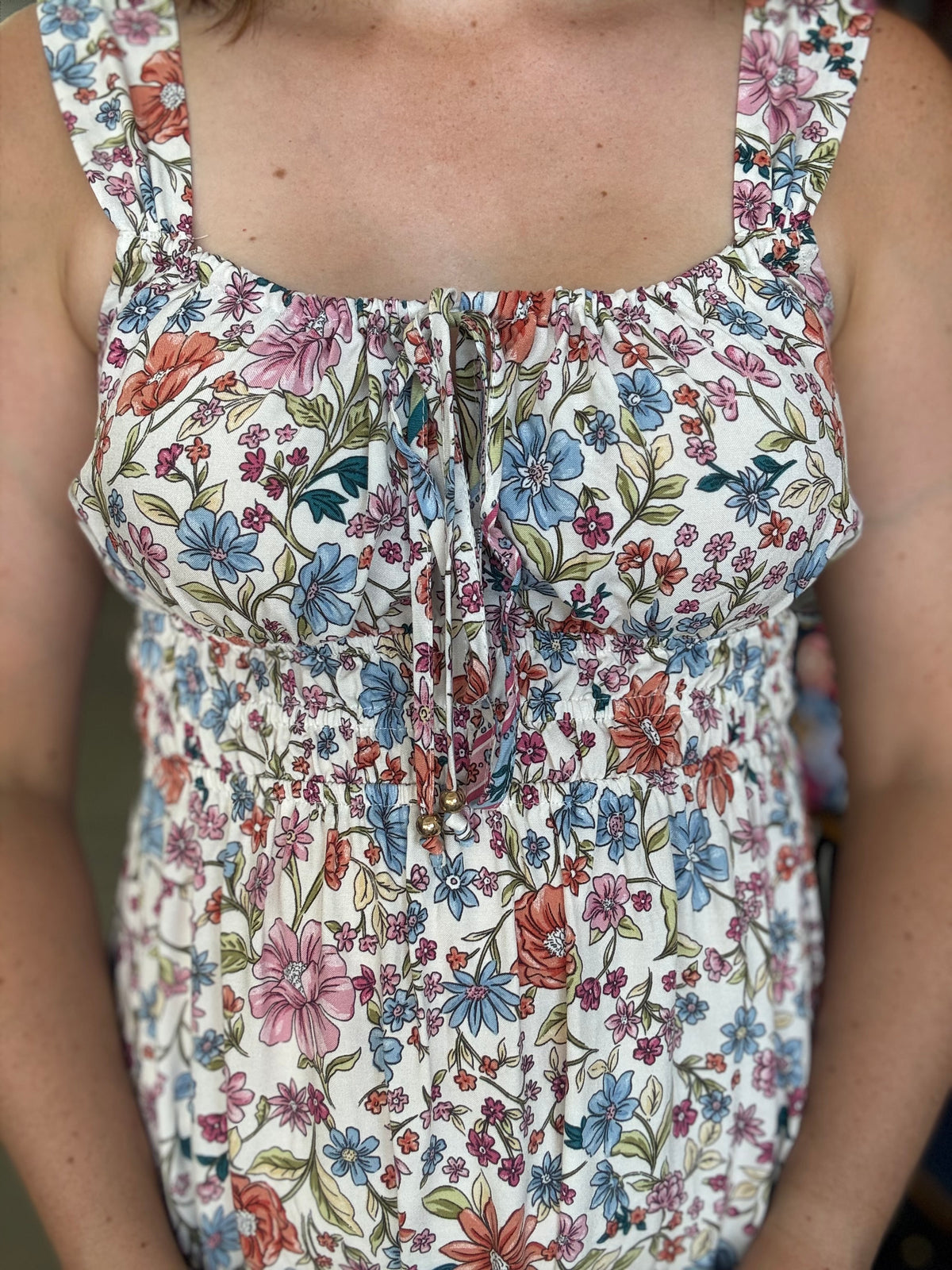 Stacey Maxi Dress - Multicoloured Floral