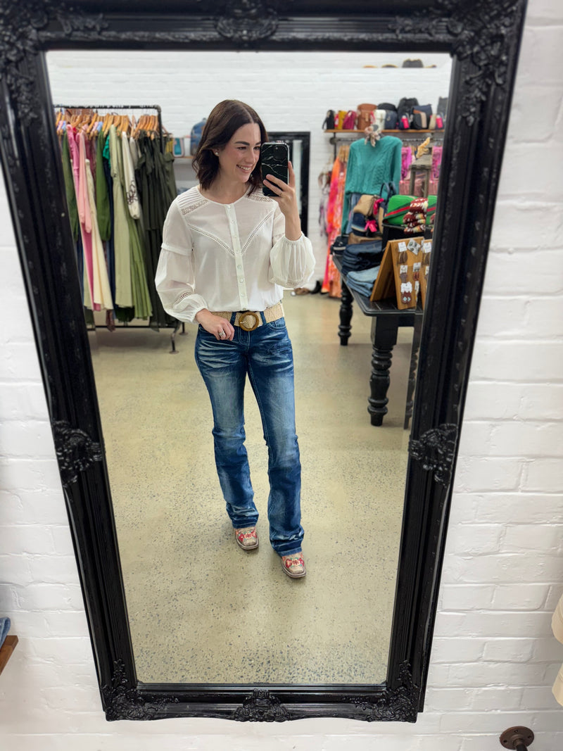 Aldona Top - White