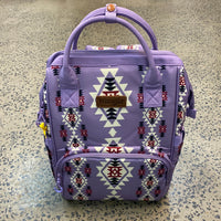 Wrangler Allover Aztec Dual Sided Backpack (WG2204-9110LAV)