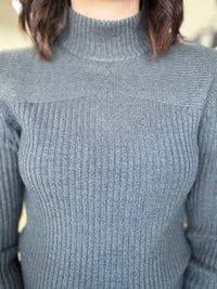 Reece Knit - Charcoal Grey