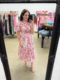 Ruth Dress - Garden Floral