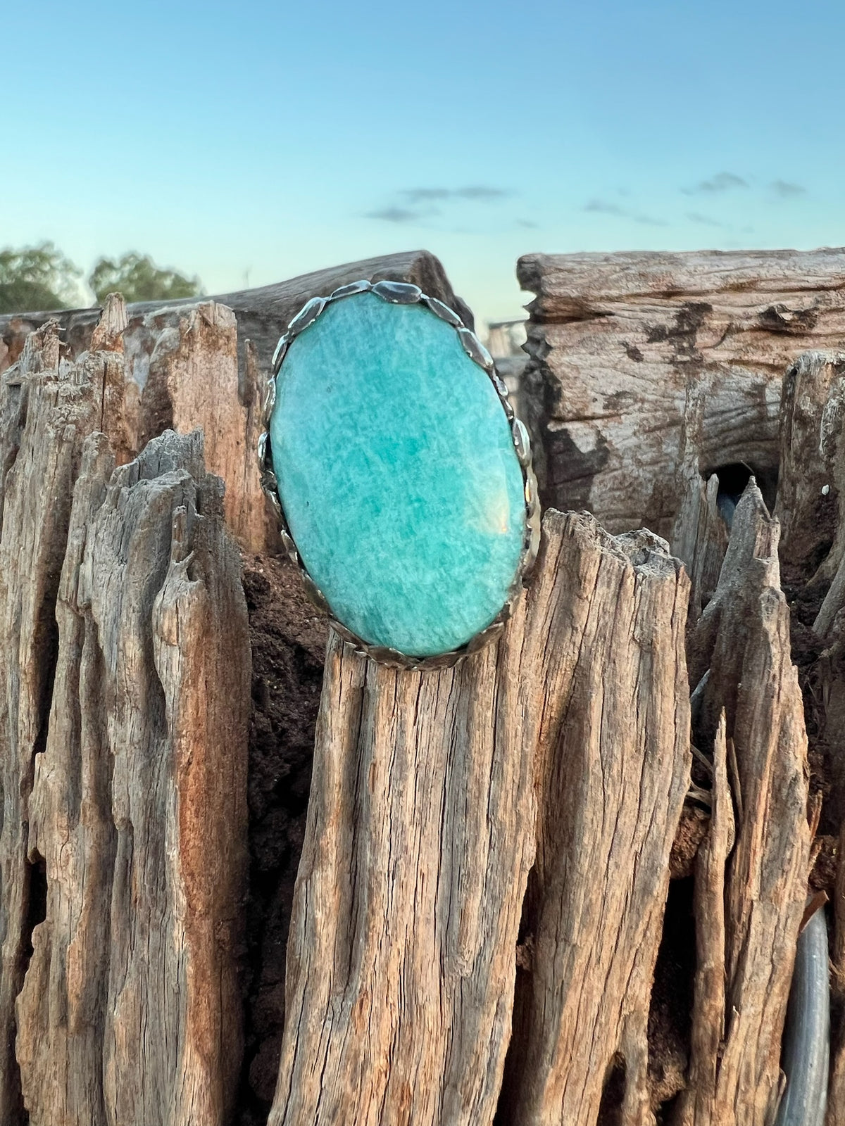 Wild Rag Slide - Turquoise Oval