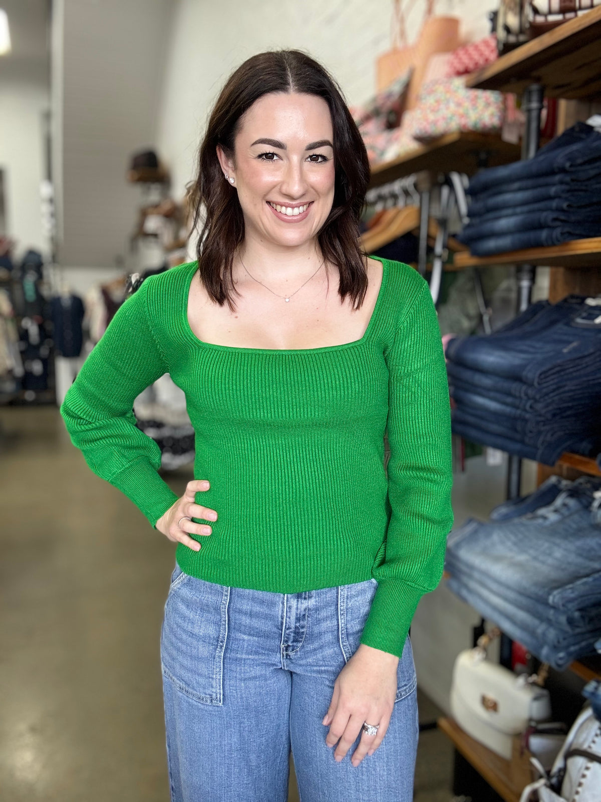 Margot Knit - Green