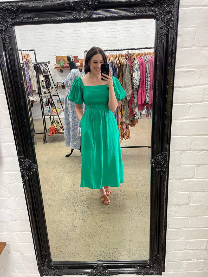 Layney Dress - Green