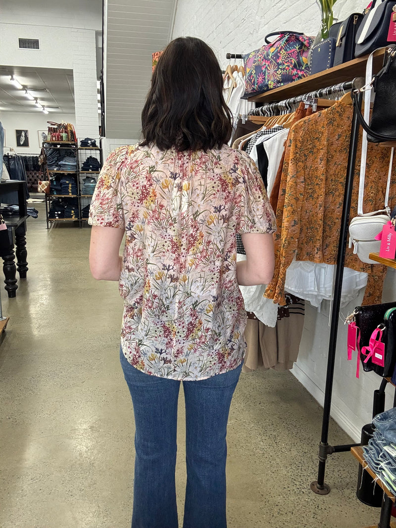Sandra Top - Floral