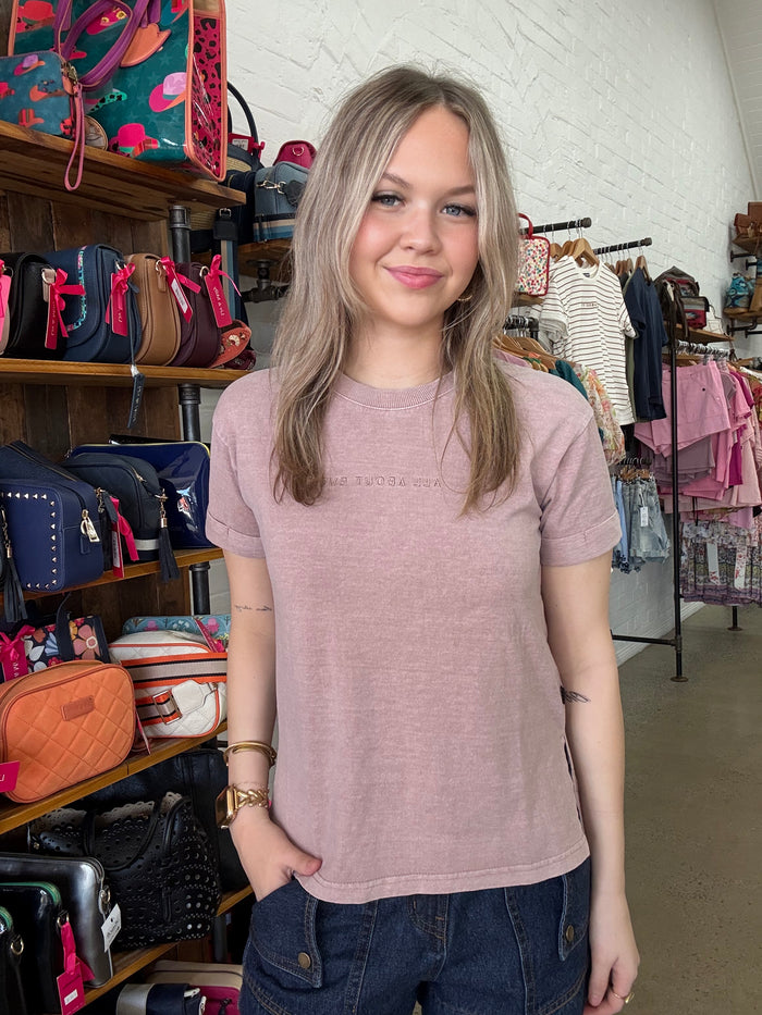 AAE Washed Tee - Fawn