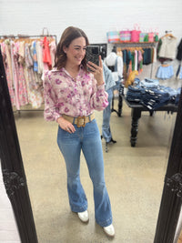 Joice - Purple Floral