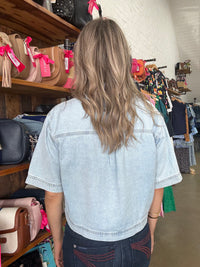 Winslow Top - Light Denim
