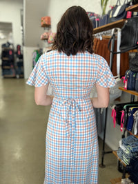 Armani Dress - Pink & Blue Gingham