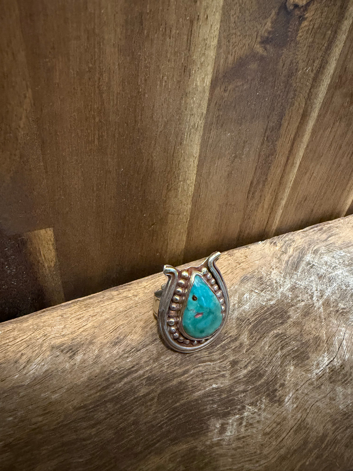 Wild Rag Slide - Horse Shoe Turquoise