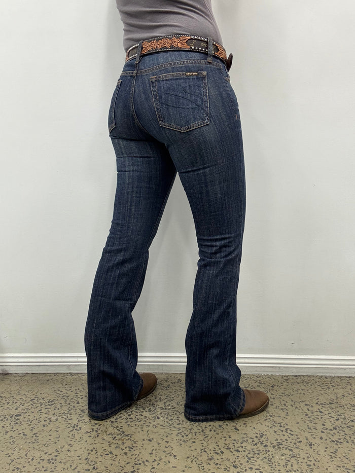 Stetson Jeans - Classic Bootcut S Stitching Blue