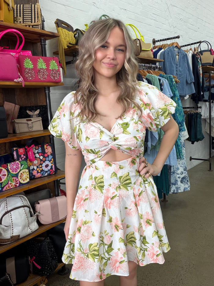 Vera Mini - White Floral