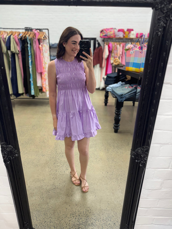 Faye Dress - Lilac