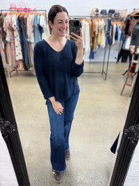 Sweetheart Knit - Navy