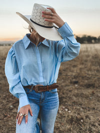 Bellini Top - Blue