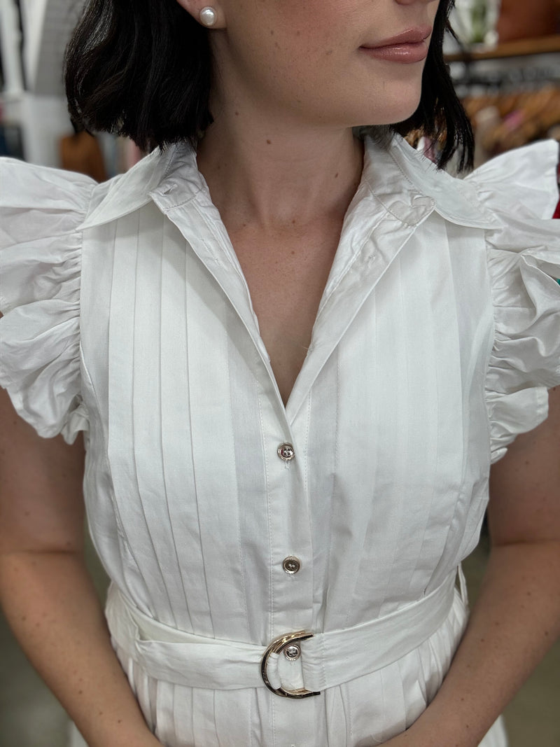 Audrey Dress - White