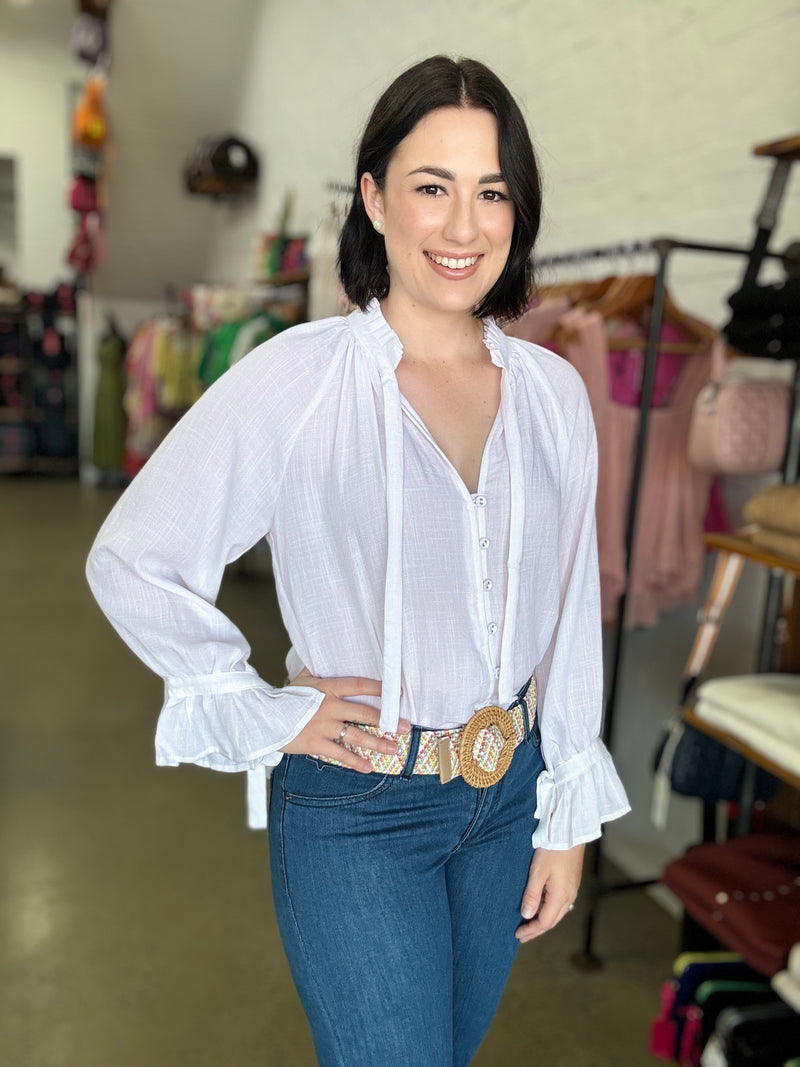 Alice Top - White
