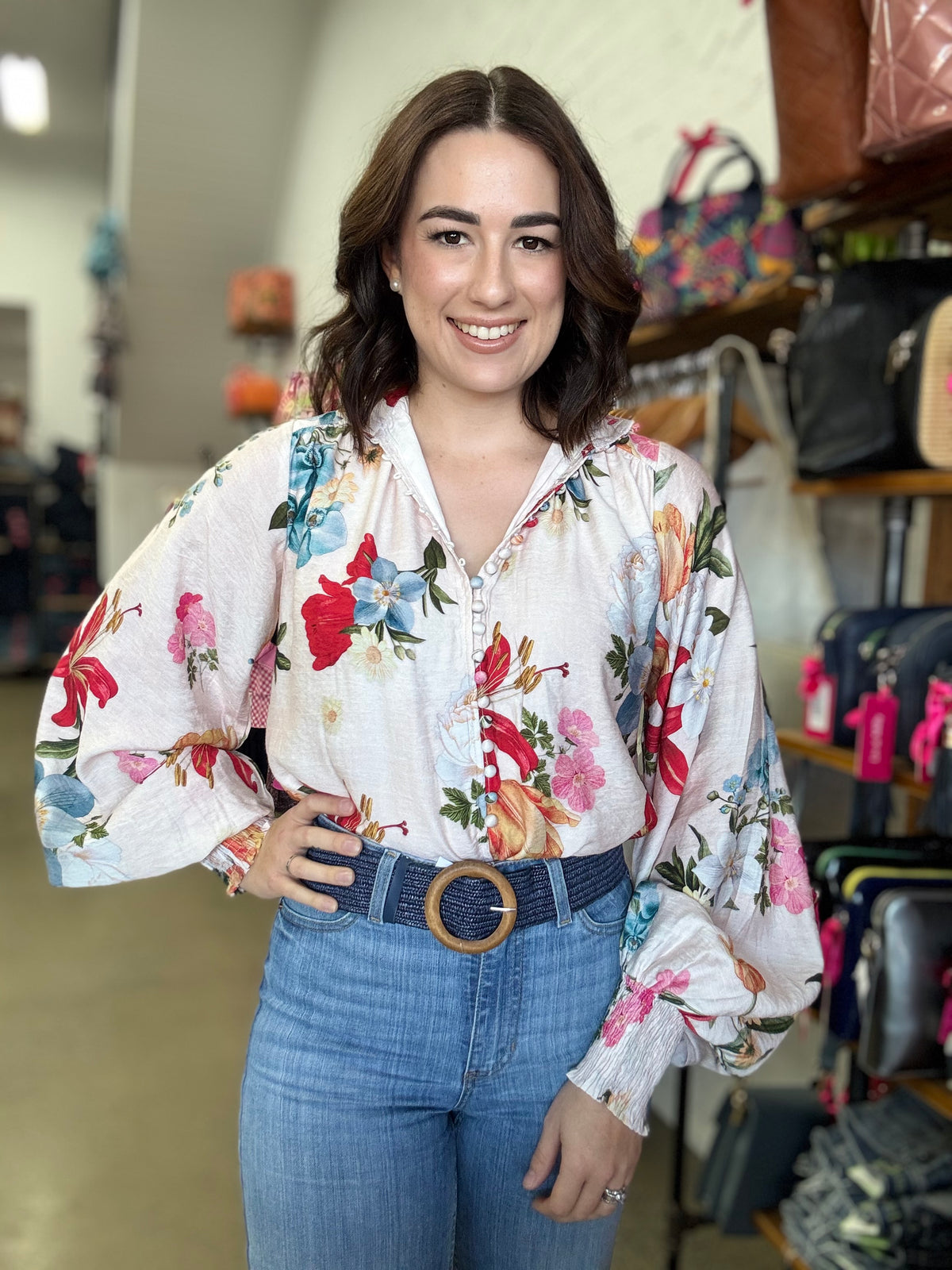 Bloom Top - Floral