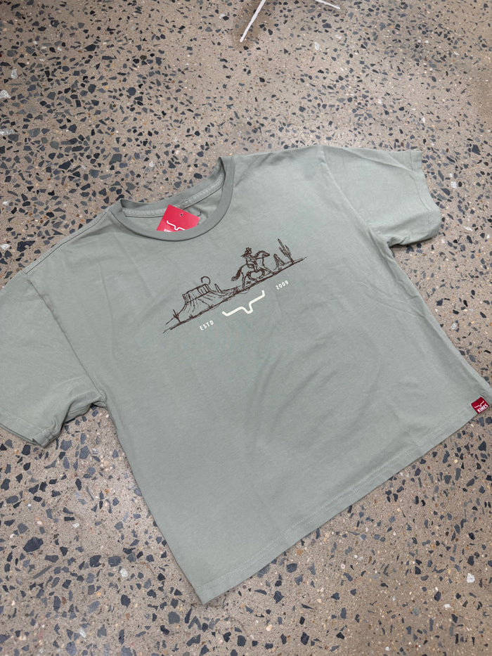 Kimes Ranch Tee - Go West (Sage)