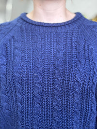 Lovey Knit - Navy