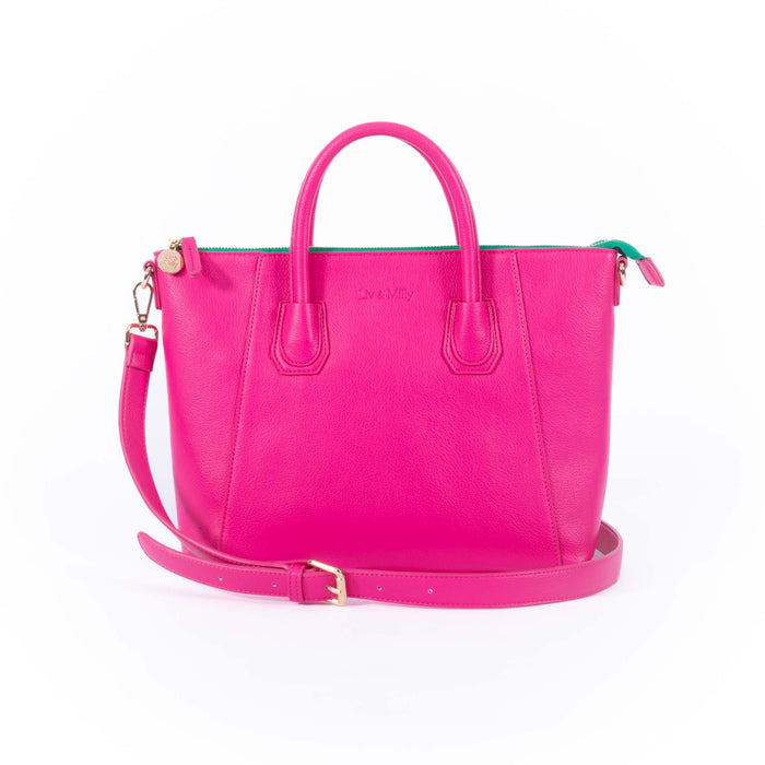 Liv & Milly - Charlotte Handbag (Pink)