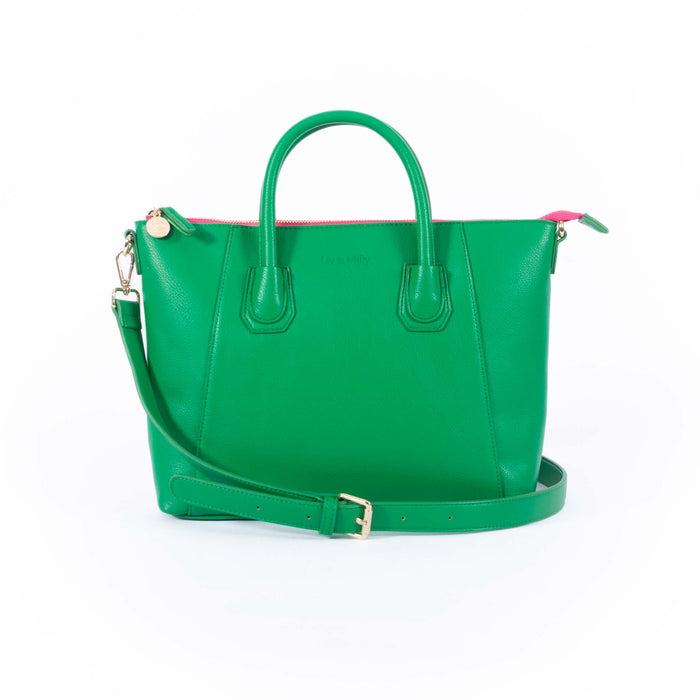 Liv & Milly - Charlotte Handbag (Green)