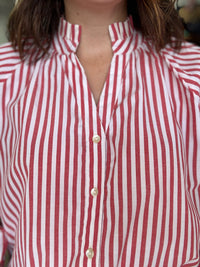 Rylan Top - Red Stripe