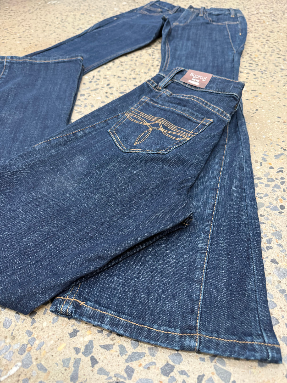 Rock & Roll Cowgirl Jeans - BW4HD07892 - Side Panel High Rise Bootcut