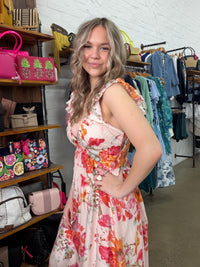 Aurora Maxi Dress - Blush Floral