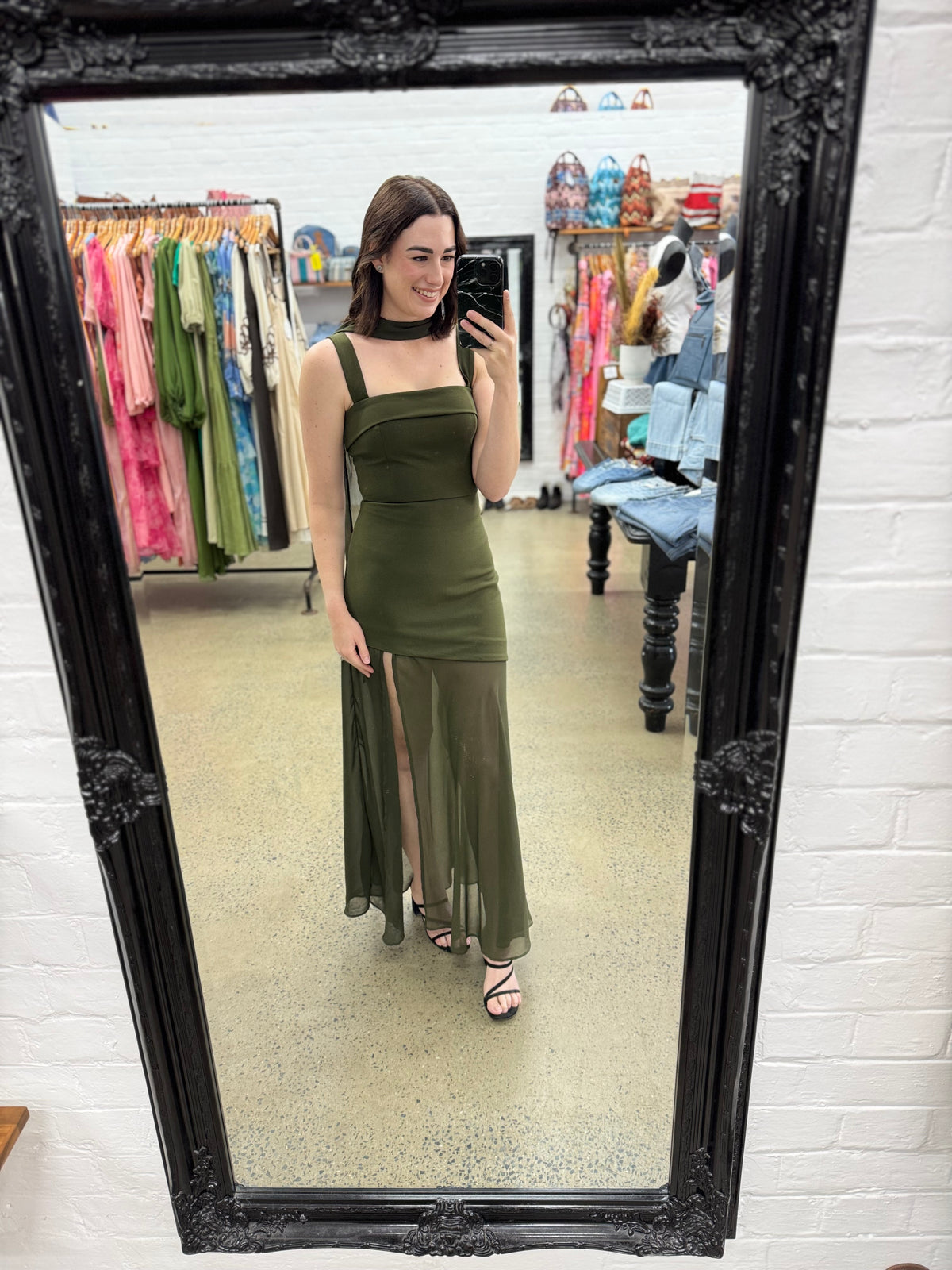 Lennie Dress - Olive