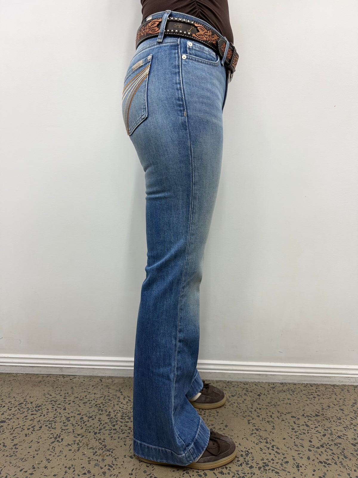 7 For All Mankind - Dojo Tailorless Blue Haze