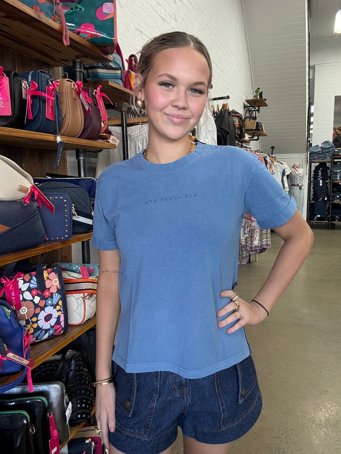 AAE Washed Tee - Blue