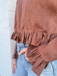 LJC Freddie Top - Chocolate