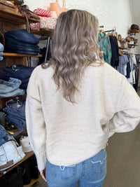 Autumn Bloom Knit - Natural