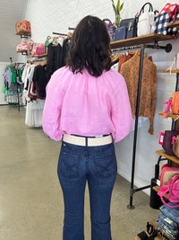 Evelyn Top - Bubblegum Pink