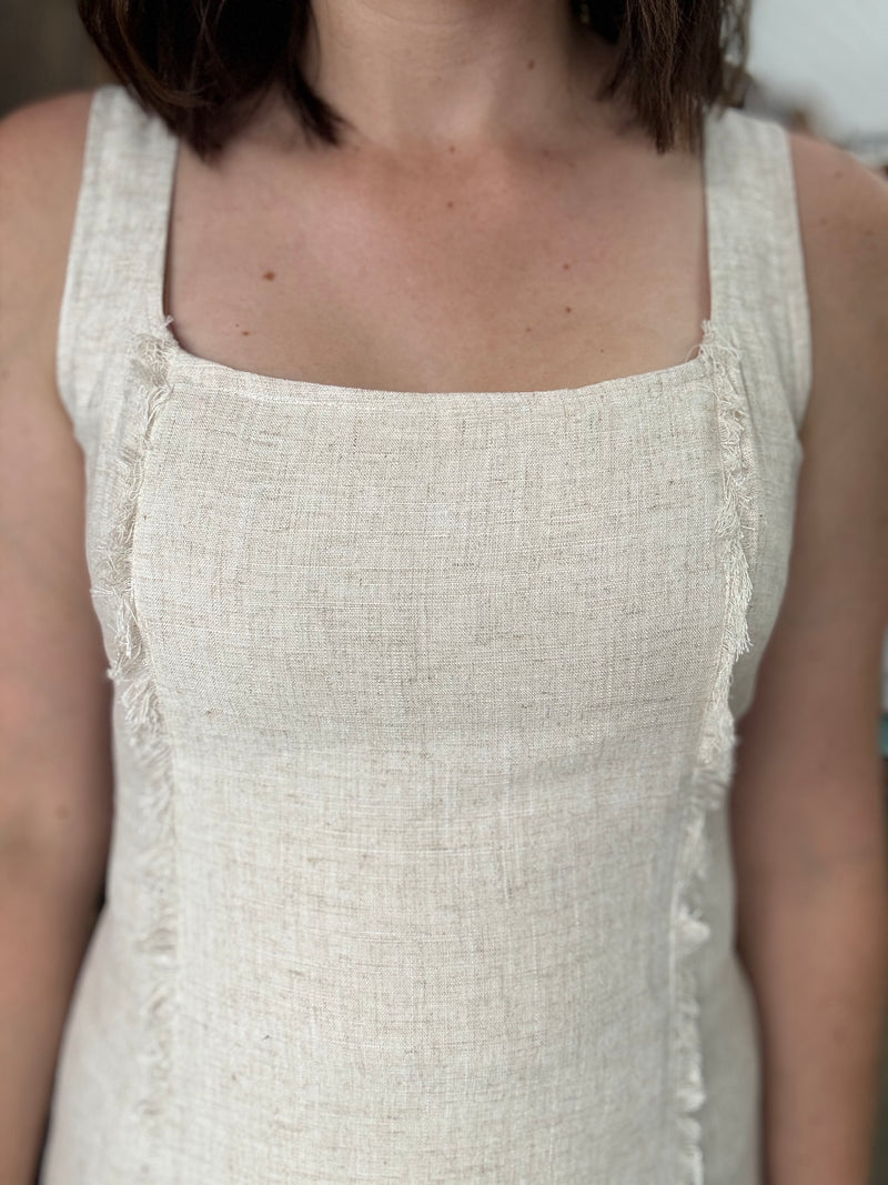 Dahlia Dress - Sand