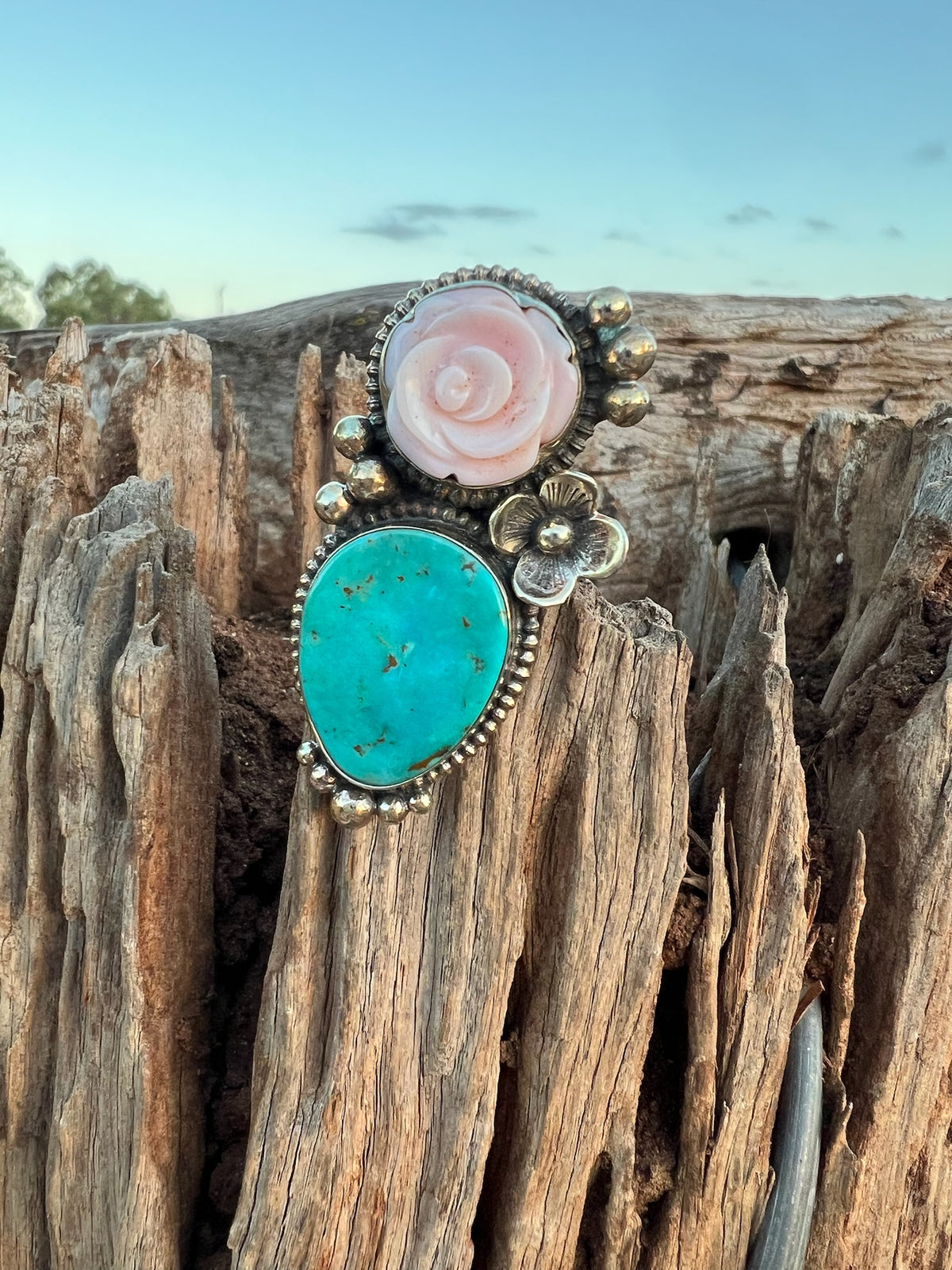 Wild Rag Slide - Baby Pink Turquoise