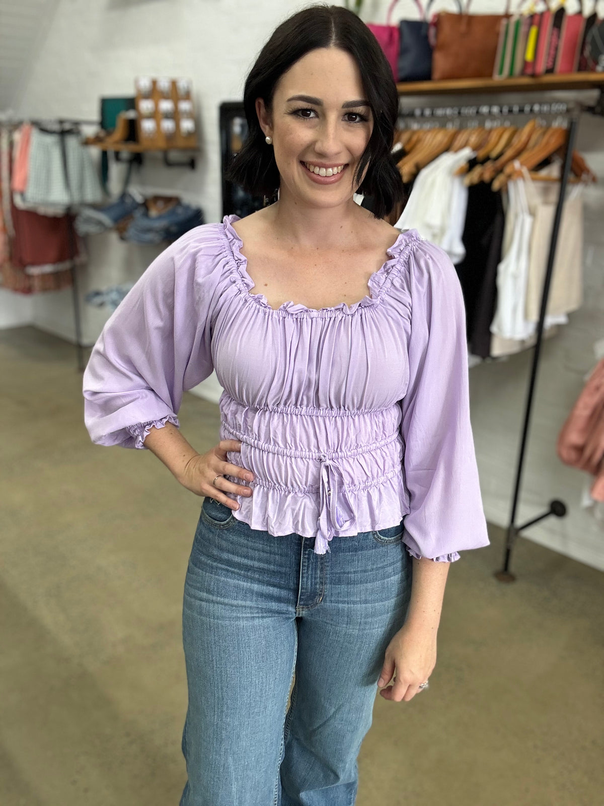 Molly Top - Lilac