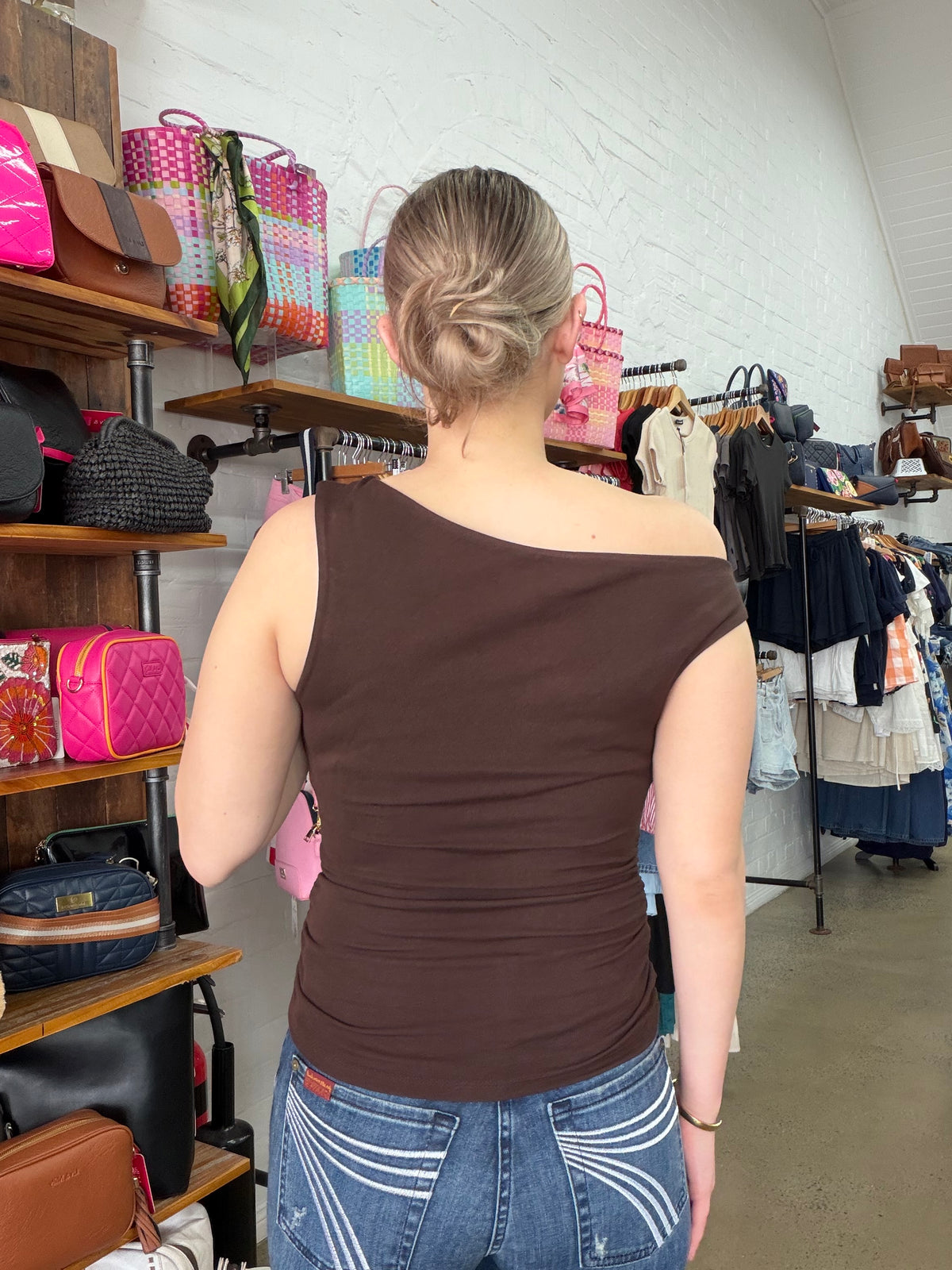 Kylie Top - Brown