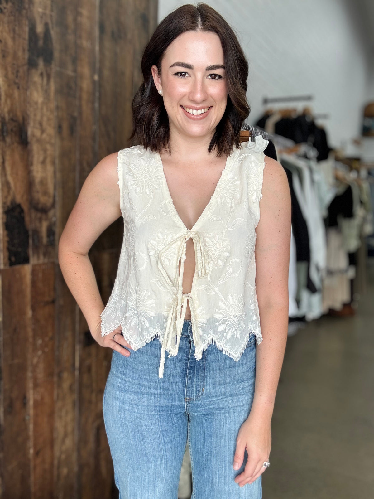 Clara Top - White