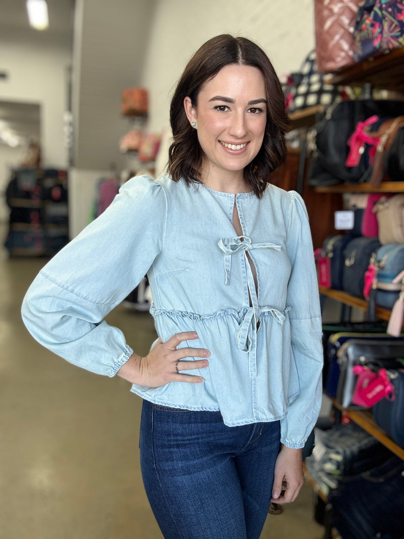 Alyssa Top - Denim