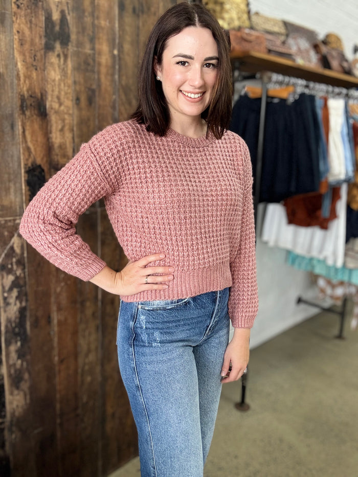 Bria Knit - Rose