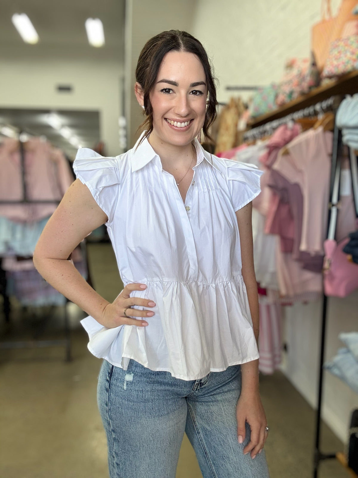 Willow Top - White