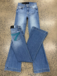 7 For All Mankind - Dojo Aquamarine