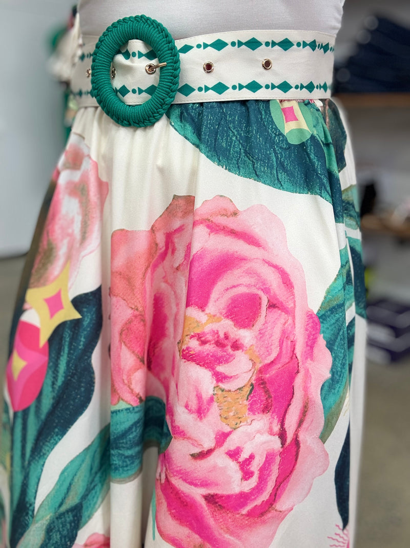 Marisol Skirt - Garden Floral