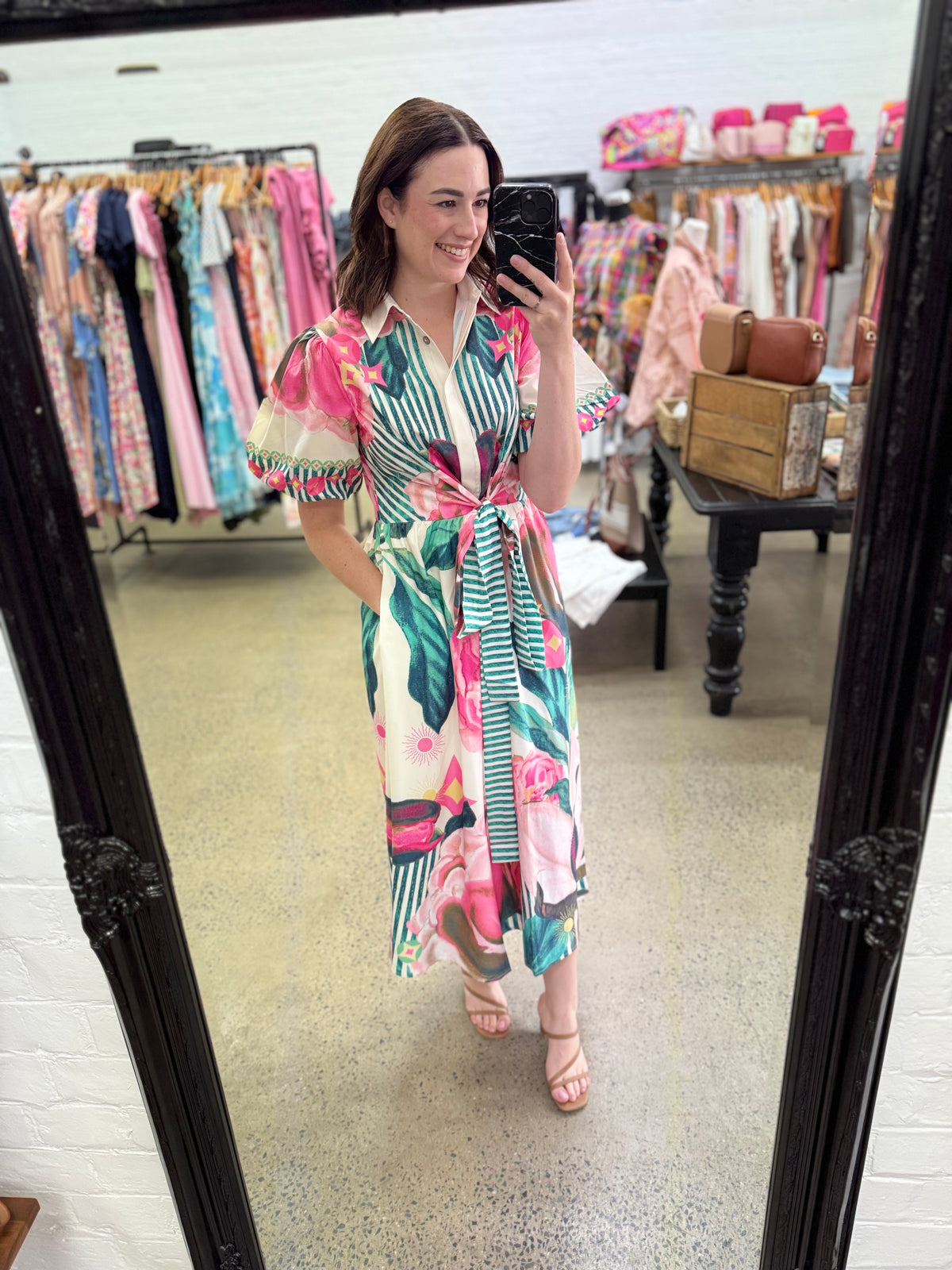 Marisol Maxi Dress - Garden Floral