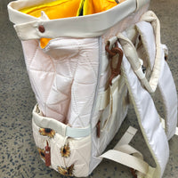 Wrangler Quilted Nappy Bag - Beige (WG2222-9110BG)
