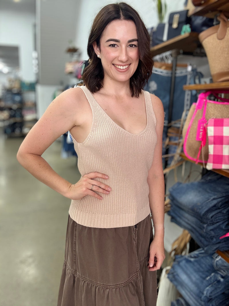 Meghan Top - Beige